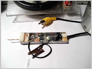 RF detector head, overview.