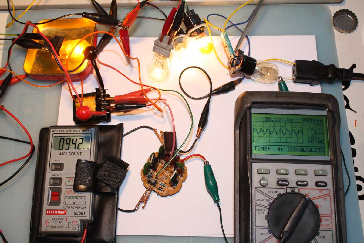 Easy To Make A Power Supply From Energy-Saving Light Bulbs. Final.